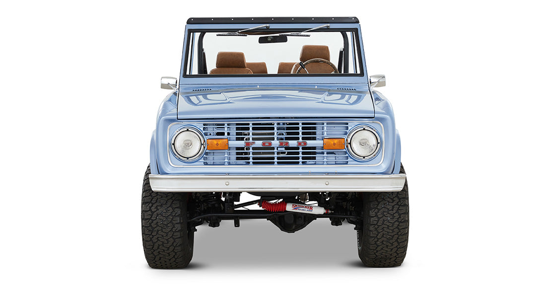 Classic Ford Bronco front view