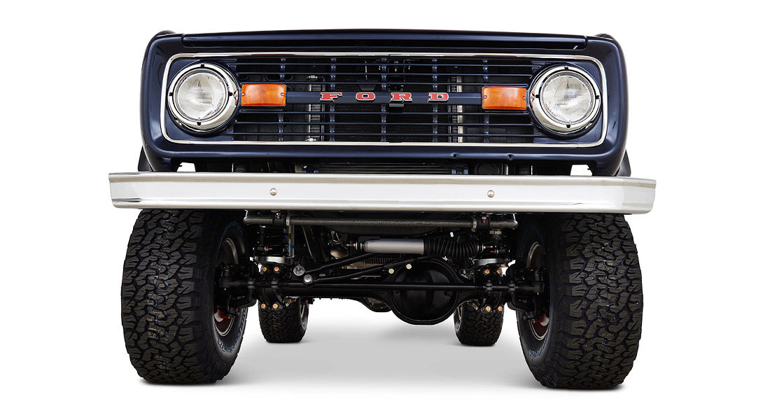 1974 Classic Ford Broncos Coyote Series Alys Beach with Orange Interior and black soft top