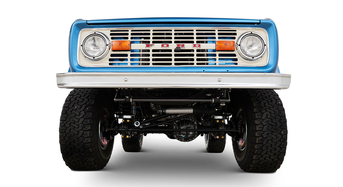Classic Ford Bronco front view