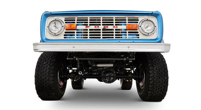 Classic Ford Bronco front view