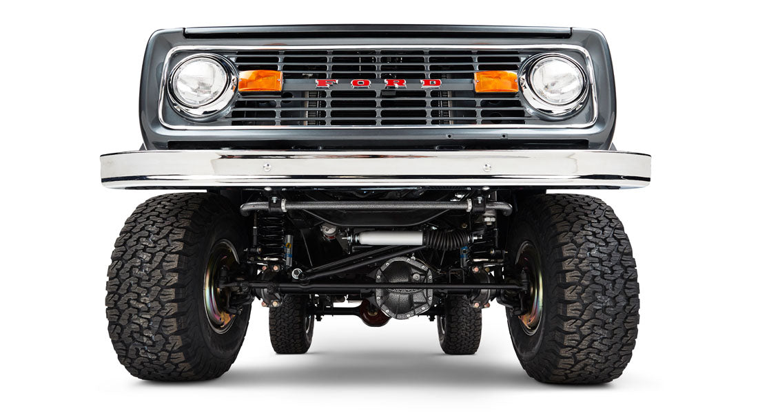 Classic Ford Bronco front view
