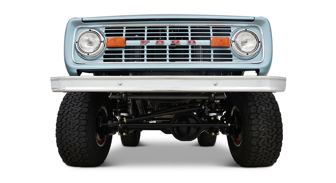 Classic Ford Bronco front view