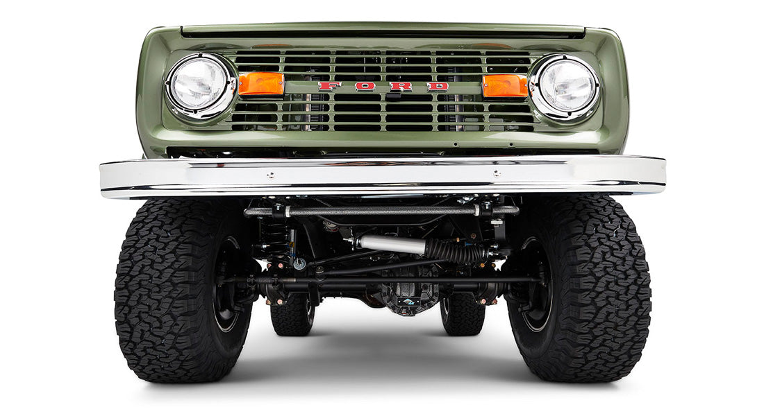 Classic Ford Bronco front view