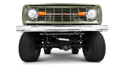 Classic Ford Bronco front view