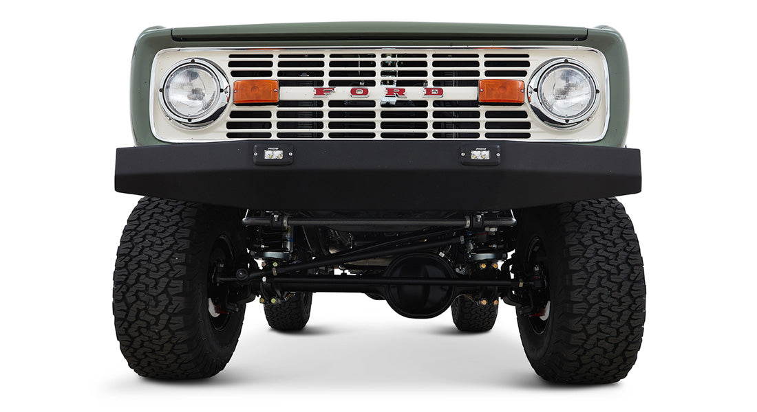 Classic Ford Bronco front view