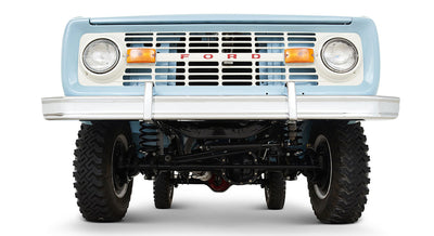 Classic Ford Bronco front view