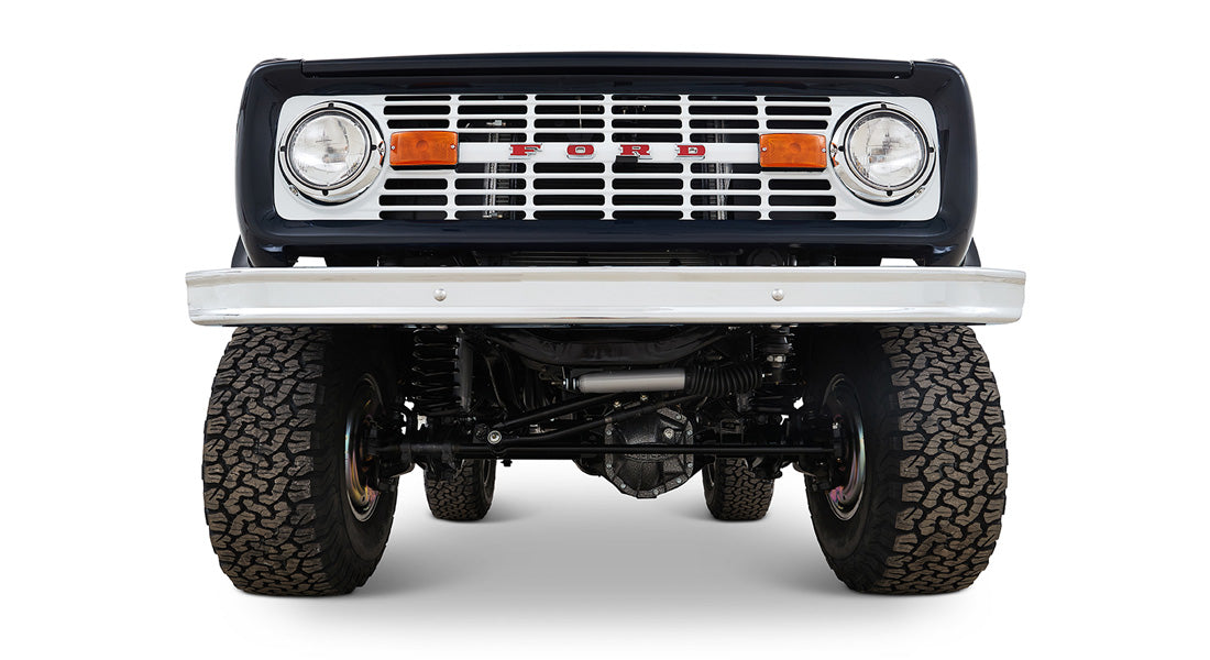 Classic Ford Bronco front view