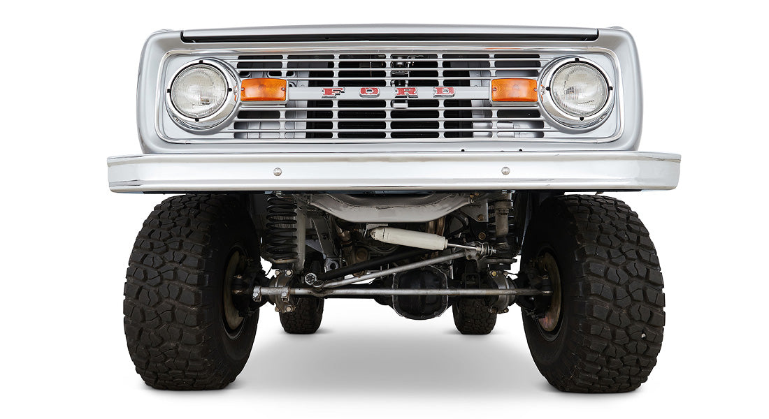 Classic Ford Bronco front view
