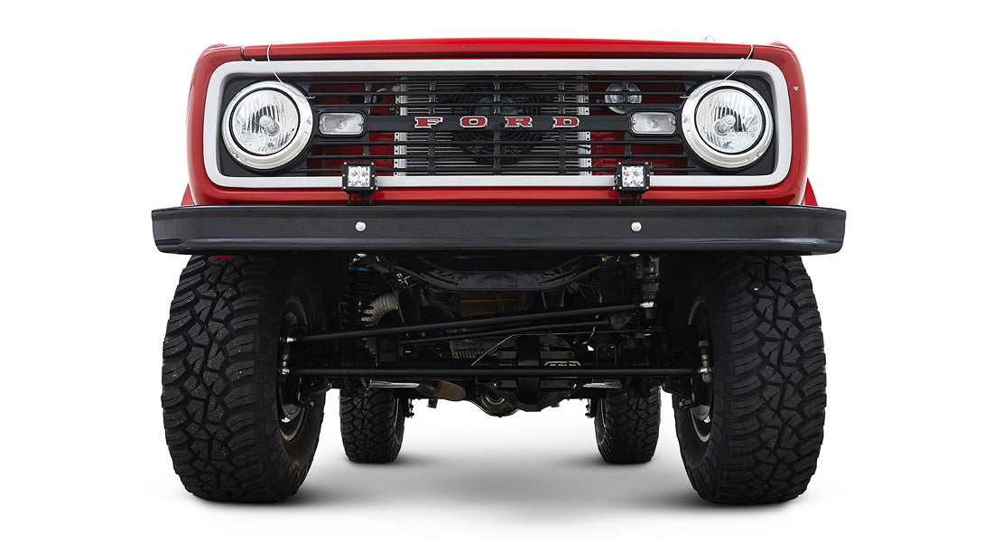 Classic Ford Bronco front view