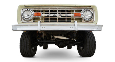 Classic Ford Bronco front view