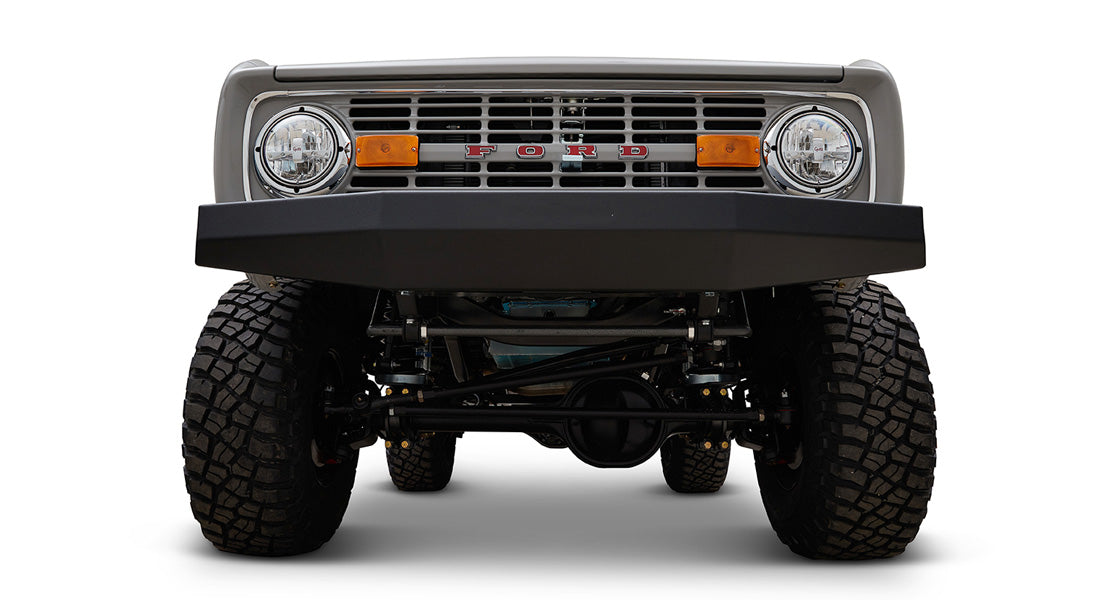 Classic Ford Bronco front view
