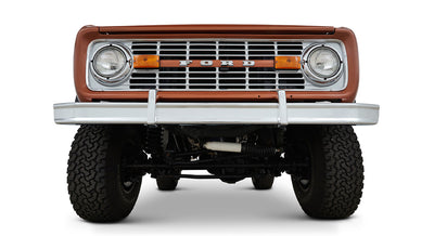 Classic Ford Bronco front view