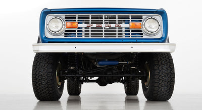 Classic Ford Bronco front view
