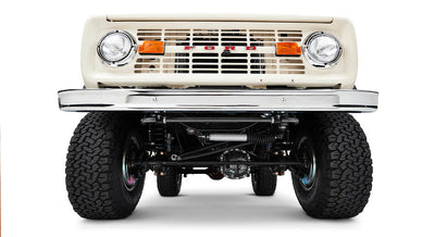 Classic Ford Bronco front view