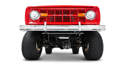 Classic Ford Bronco front view