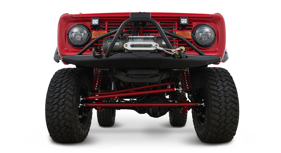 Classic Ford Bronco front view
