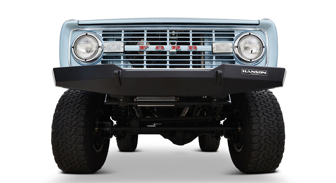 Classic Ford Bronco front view
