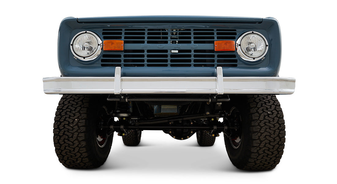Classic Ford Bronco front view