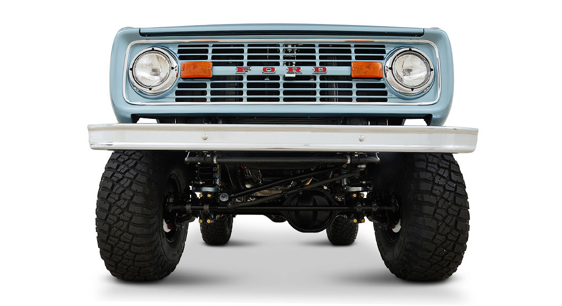 Classic Ford Bronco front view