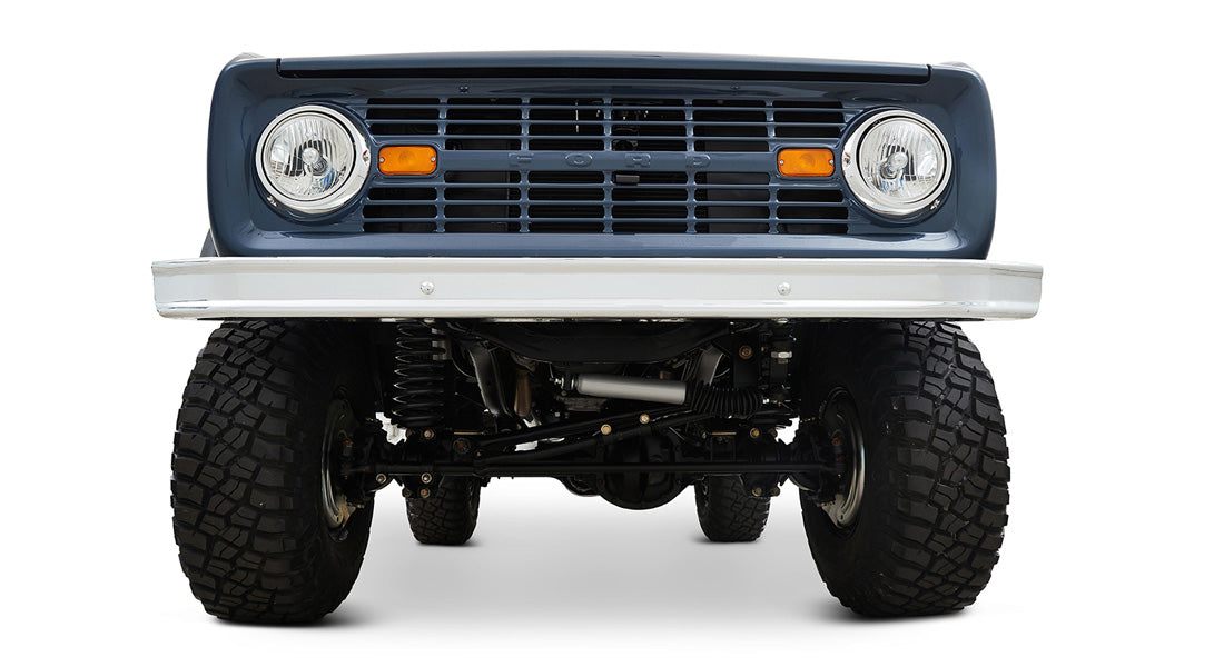Classic Ford Bronco front view