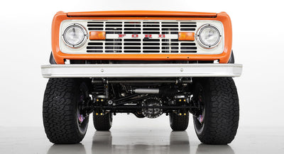 Classic Ford Bronco front view