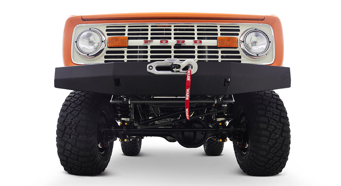 Classic Ford Bronco front view