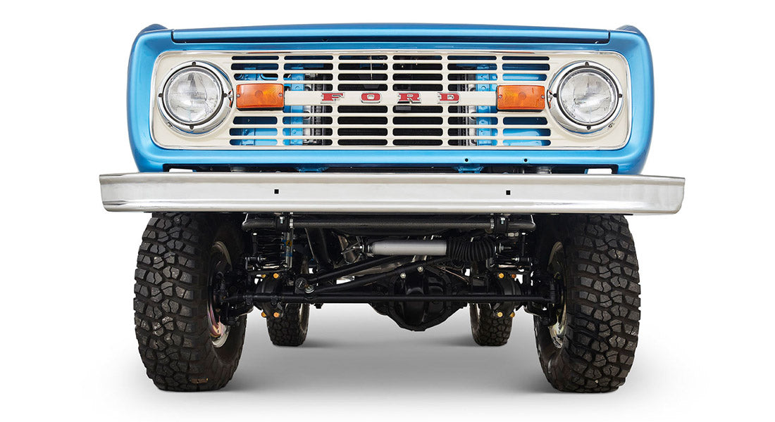 Classic Ford Bronco front view