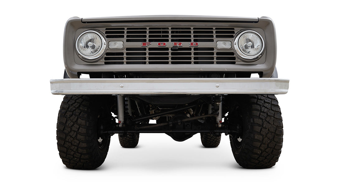 Classic Ford Bronco front view