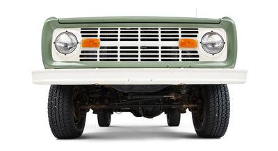 Classic Ford Bronco front view