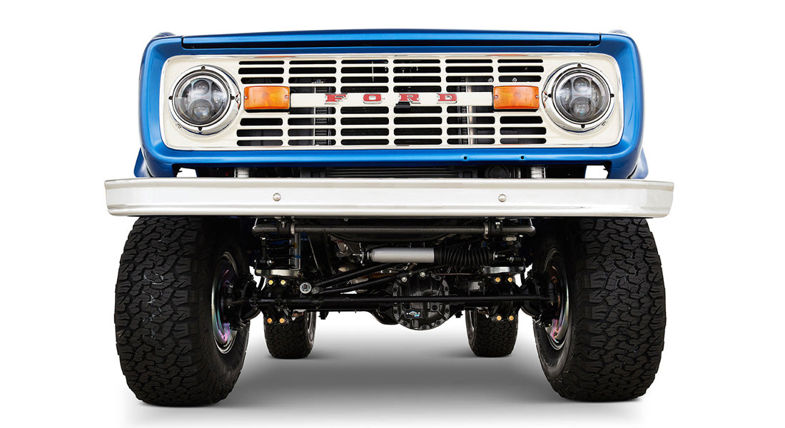 Classic Ford Bronco front view