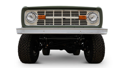 Classic Ford Bronco front view