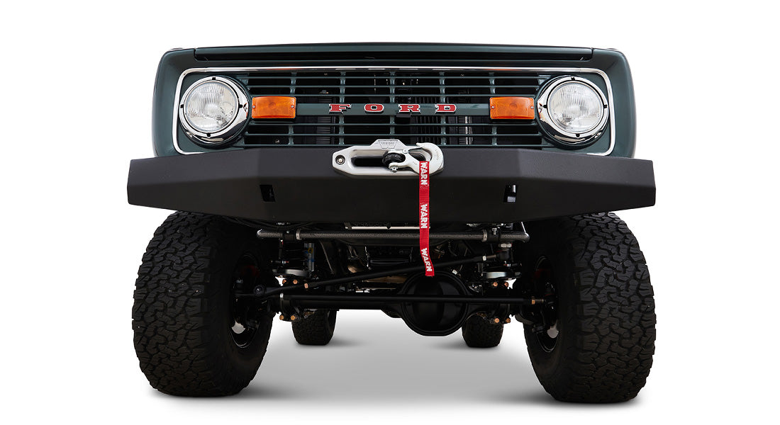 Classic Ford Bronco front view