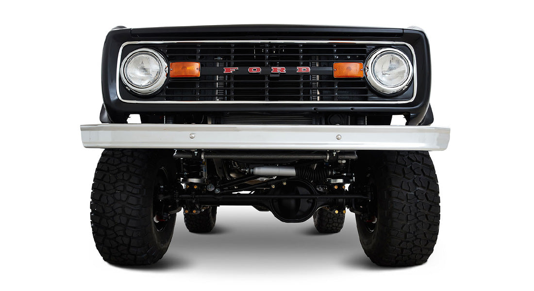 Classic Ford Bronco front view