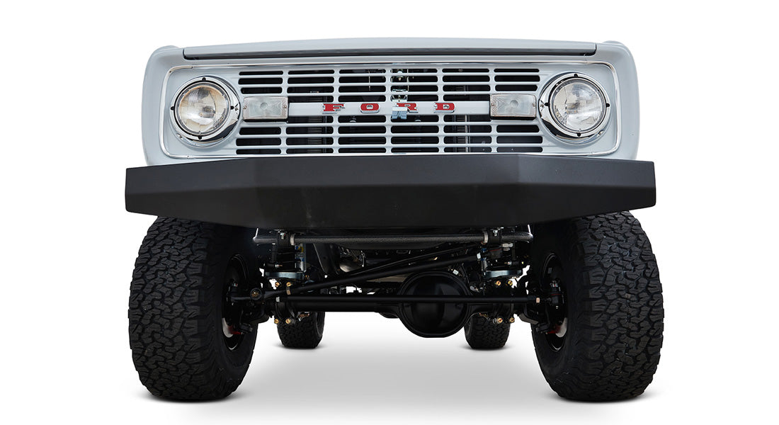 Classic Ford Bronco front view