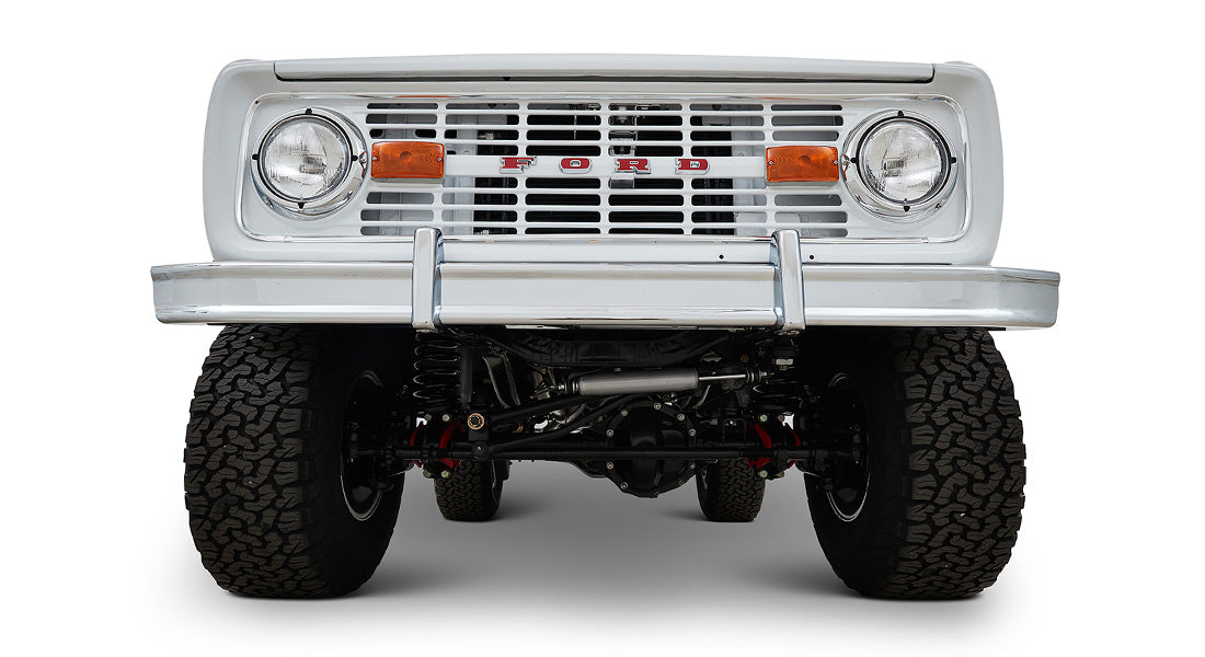 Classic Ford Bronco front view