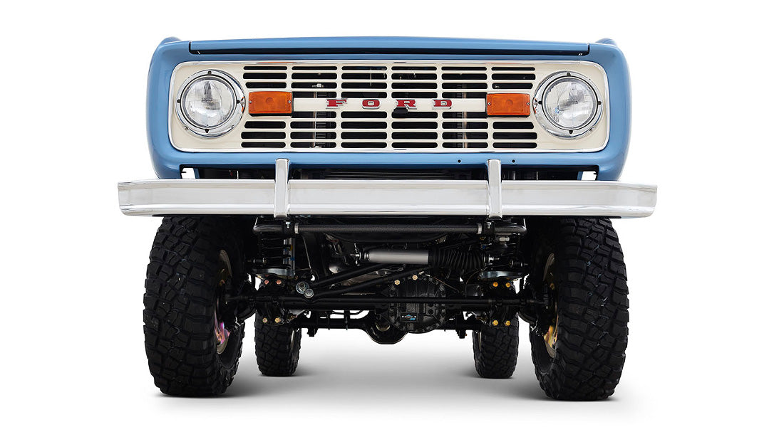 Classic Ford Bronco front view