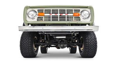 Classic Ford Bronco front view