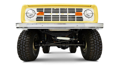 Classic Ford Bronco front view