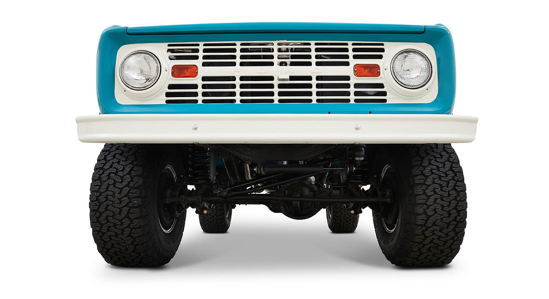 Classic Ford Bronco front view