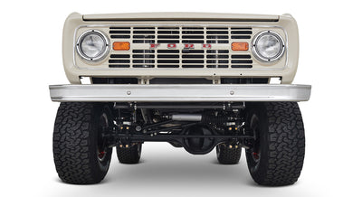Classic Ford Bronco front view