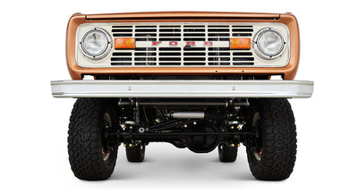 Classic Ford Bronco front view
