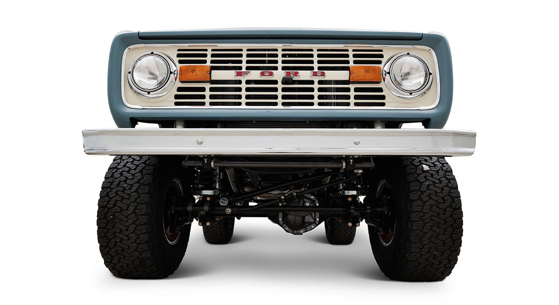 Classic Ford Bronco front view