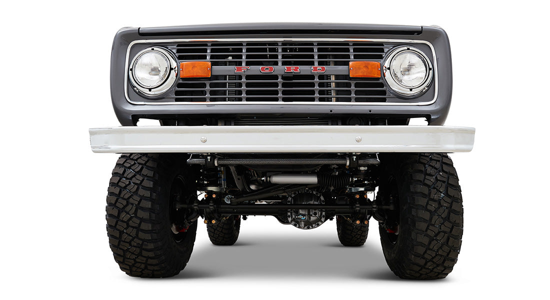 Classic Ford Bronco front view