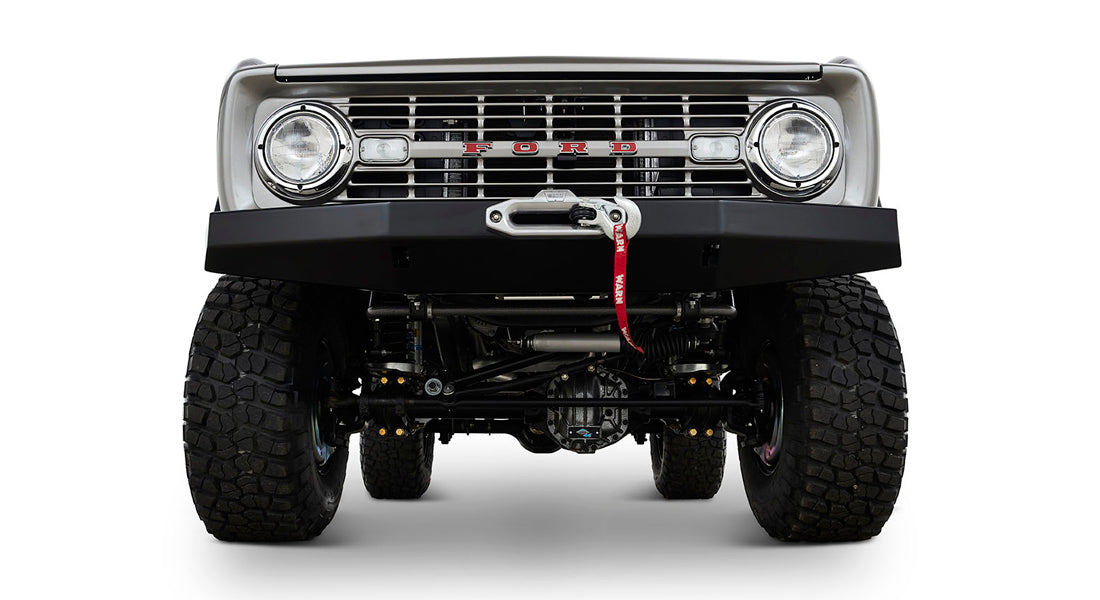 Classic Ford Bronco front view
