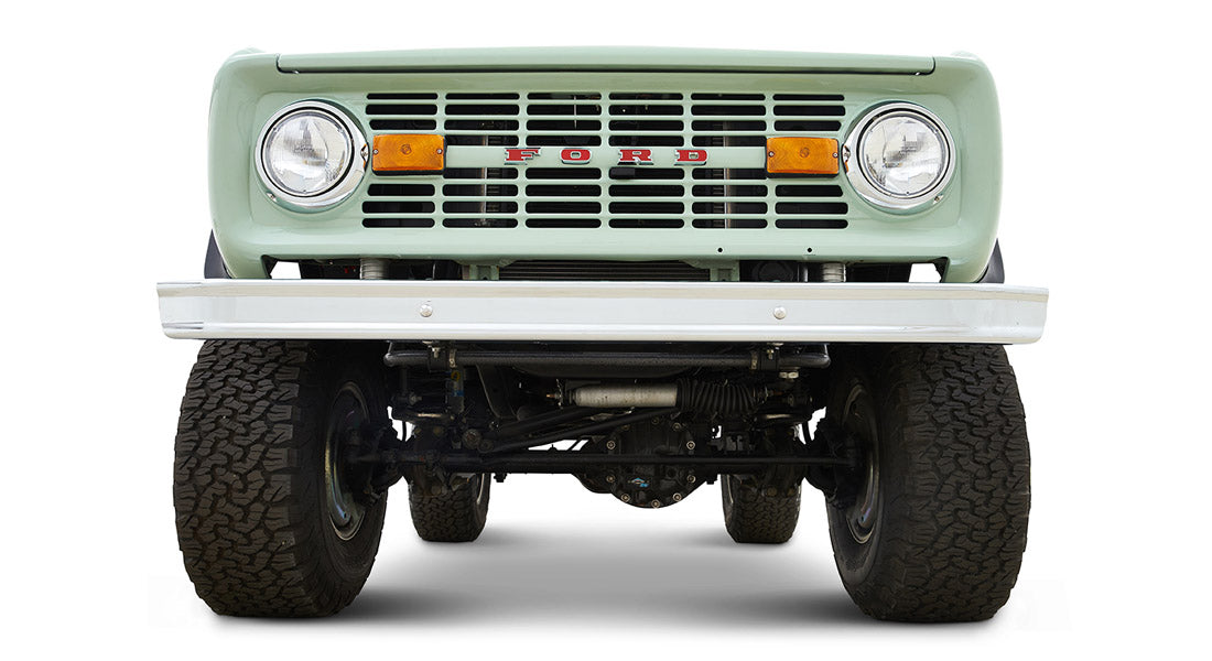 Classic Ford Bronco front view