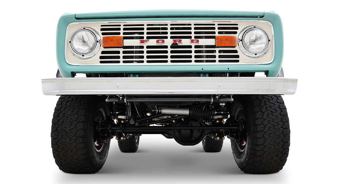 Classic Ford Bronco front view