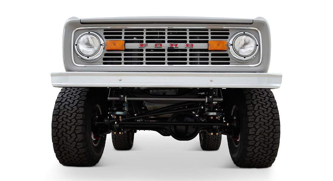 Ford Bronco 1967 Gray Coyote Series Half Cab