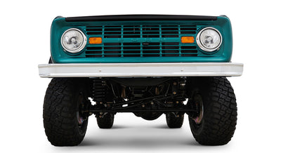 Classic Ford Bronco front view