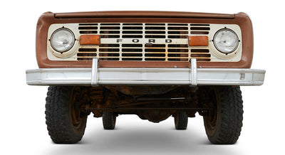 Classic Ford Bronco front view