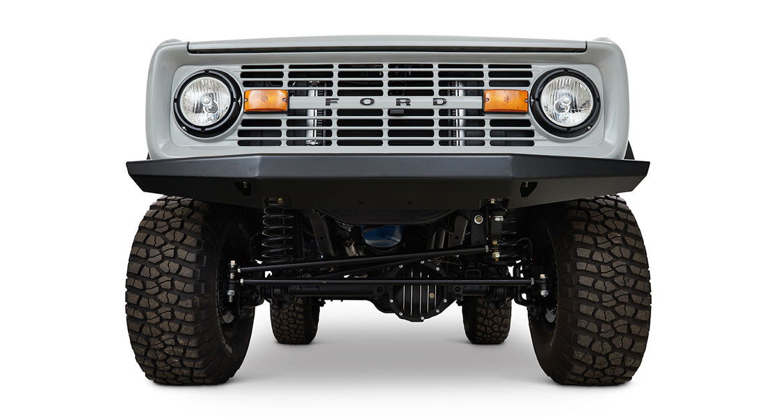 Classic Ford Bronco front view